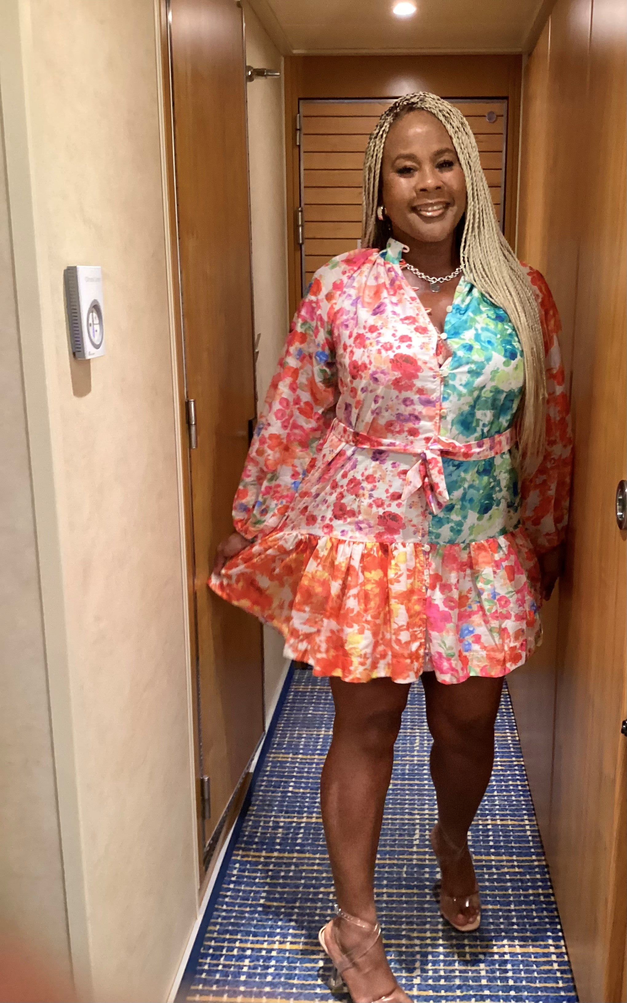 MS. SUNRISE MINI DRESS image 2