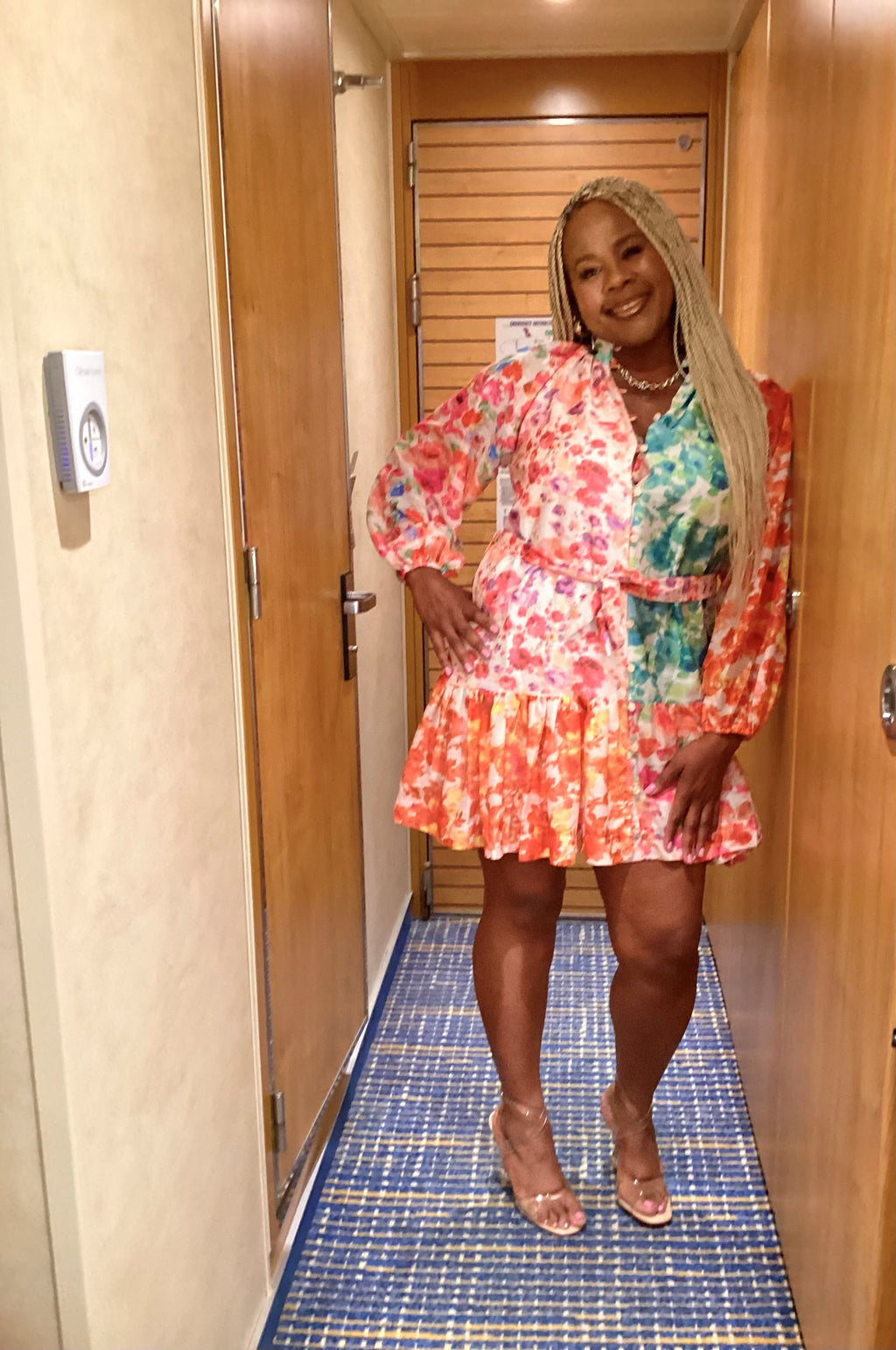 MS. SUNRISE MINI DRESS image 0