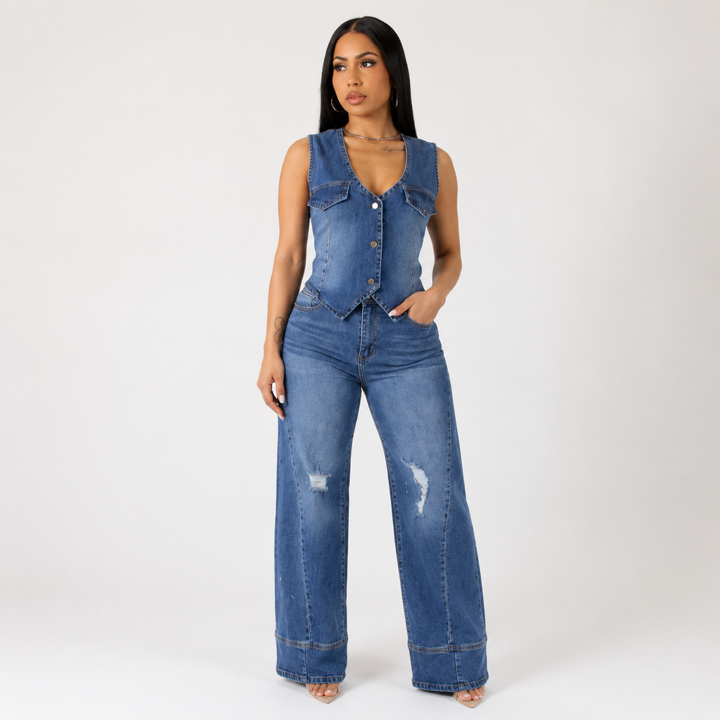 SKY DENIM SET