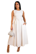 CINDY WHITE DRESS image 0