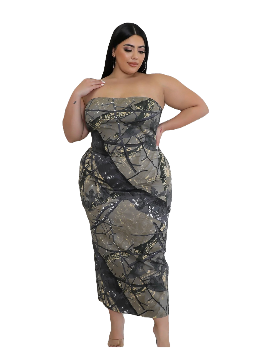YONNI CURVY DRESS image 1