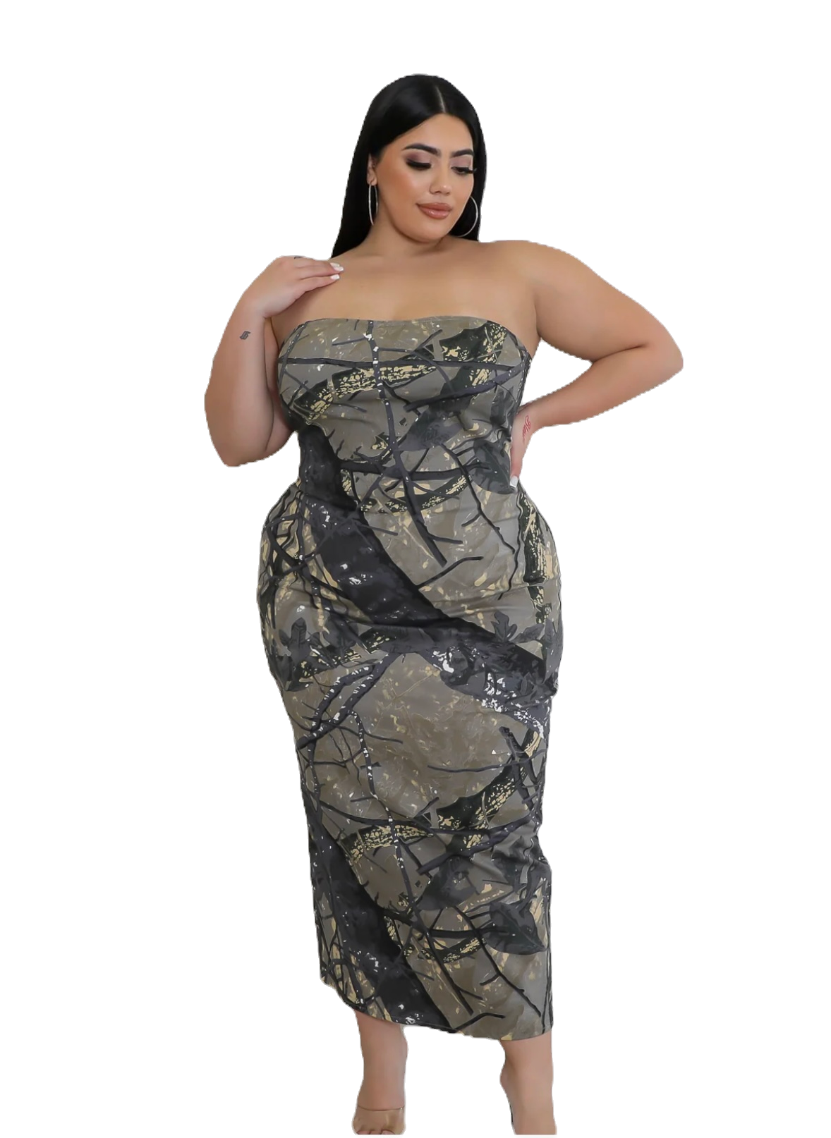YONNI CURVY DRESS image 1