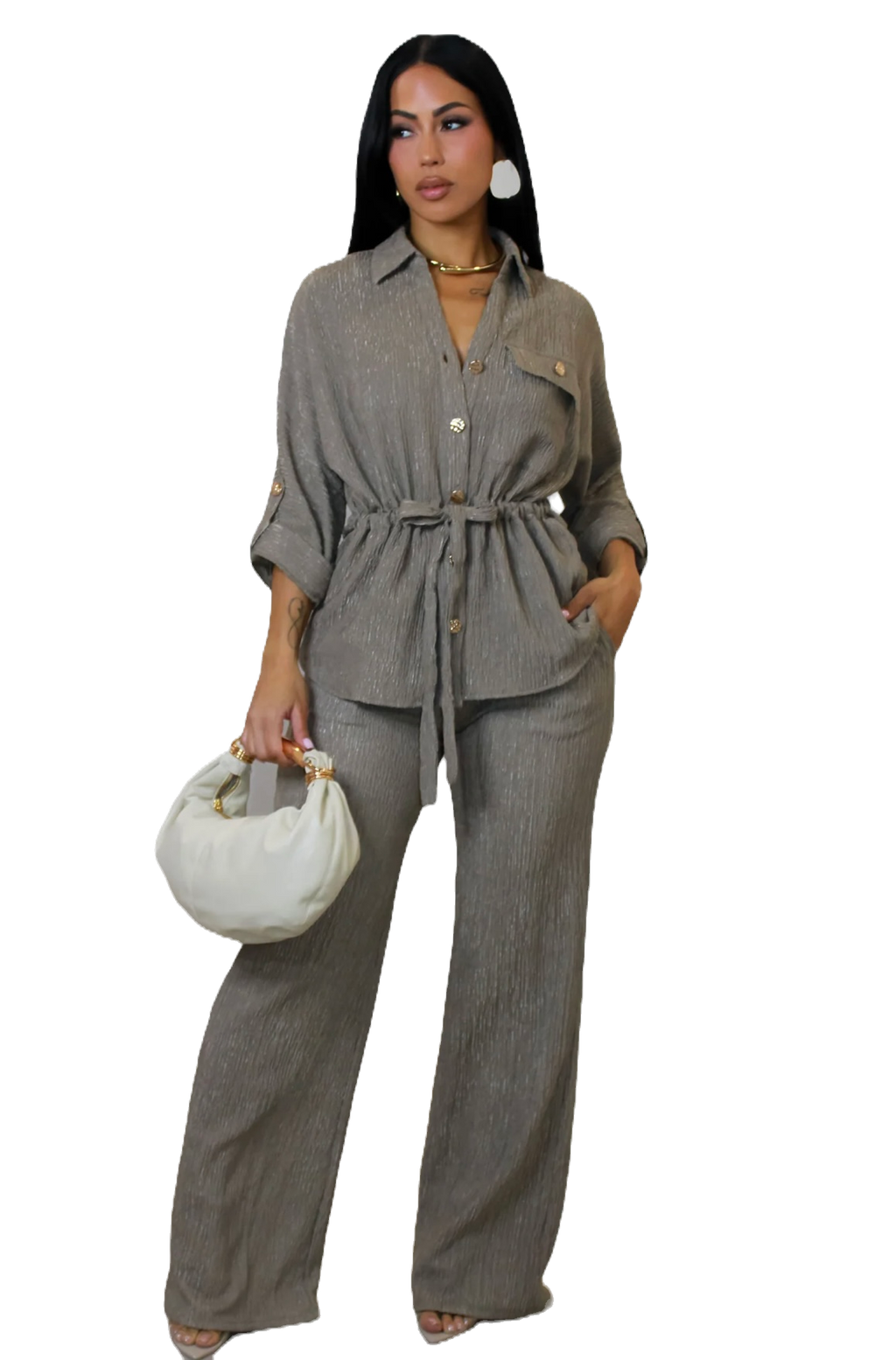 LONNIE 2 PC SET ( GREEN) image 0