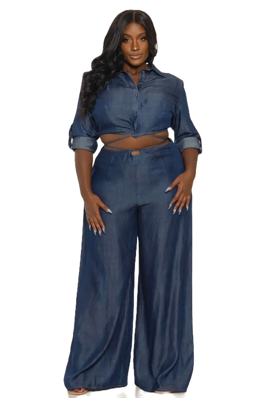JACKY 2 PC DENIM image 0